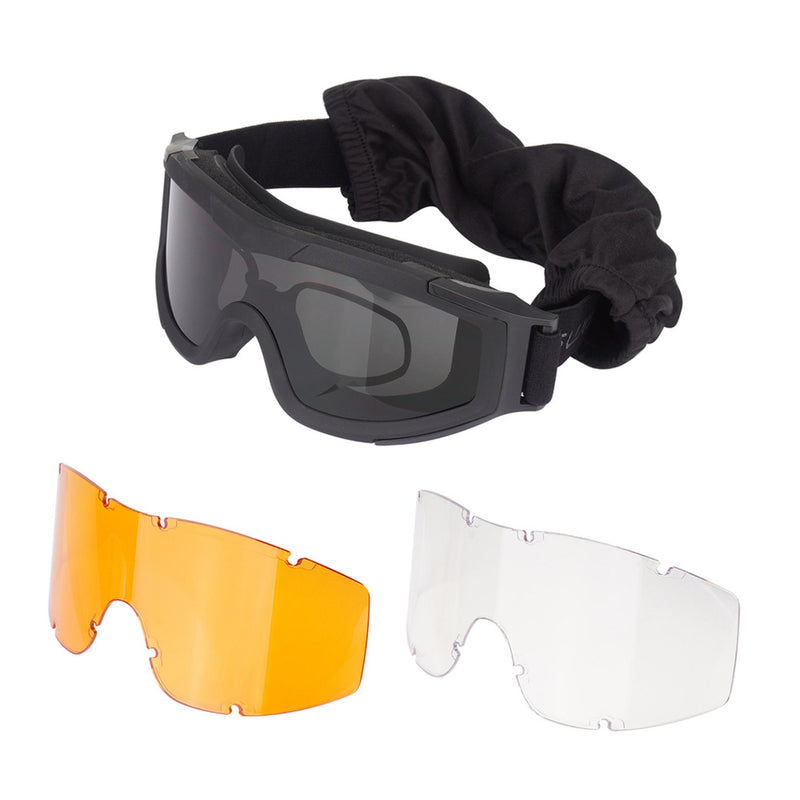 Lunettes tactiques Swisseyye F-TAC Verres interchangeables Différentes couleurs de monture