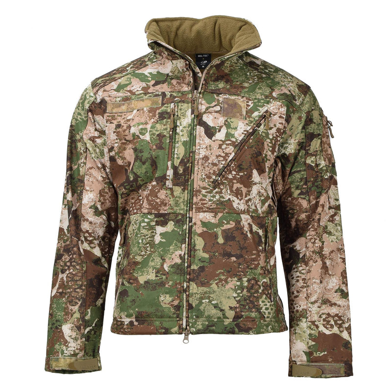 MIL-TEC Army Softshell Tactical Jacket Fleece waterdichte capuchon 3-laags layer laminaat