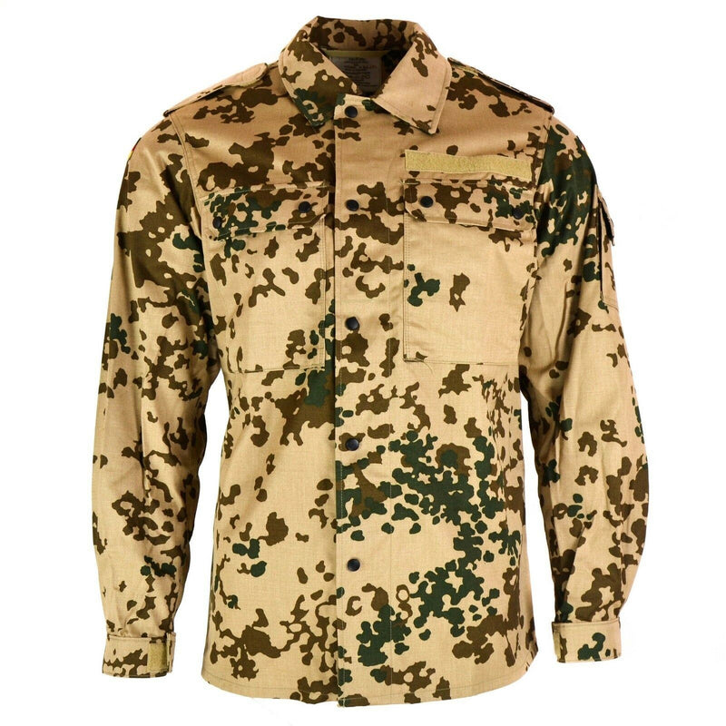 Origineel Duits legerhirt woestijn tropic camo field combat jas bw leger nummer