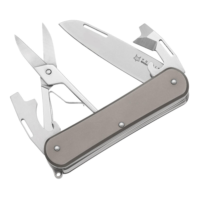 Fox Knives Vulpis FX-VP130-F4 Ti Multi Tool Pocket Pocket Knife Roestvrij staal M390