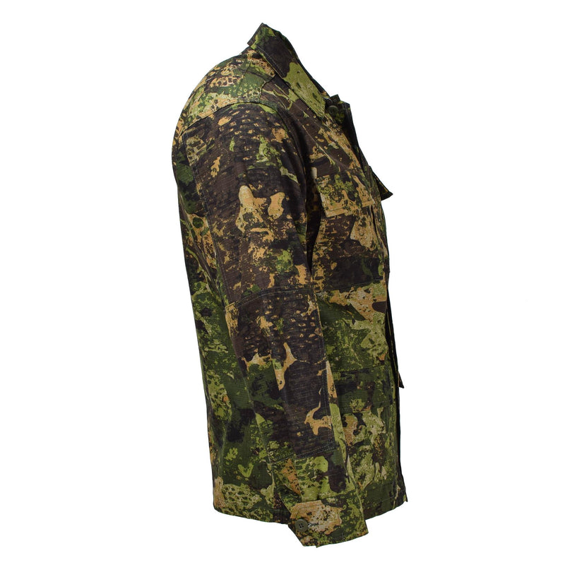 MIL-TEC Militaire US BDU Field Tactical Jacket R/S Camouflage Uniform Ripstop