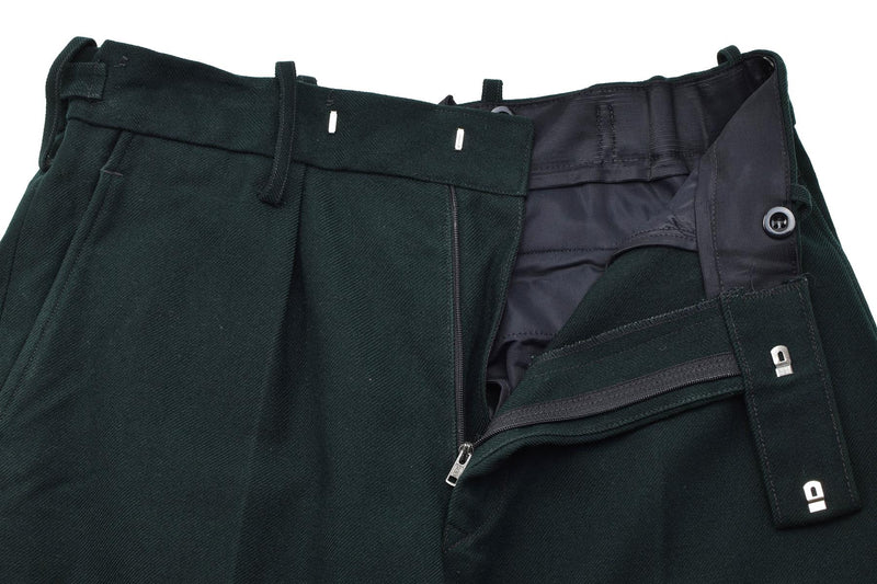 Pantalon de costume en laine verte des Rangers royaux militaires irlandais d'origine