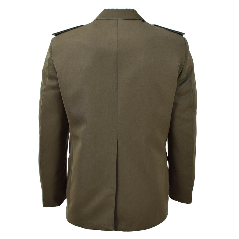 Veste militaire italienne d'origine VERDE, tenue de défilé vintage marron