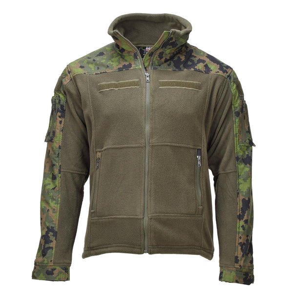 Veste tactique MFH Zips YKK Ripstop Vents Manches réglables M05 Camouflage finlandais