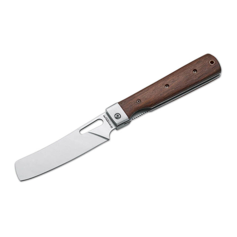 Couteau pliant BOKER Outdoor Cuisine III Nakiri lame acier 7Cr17MoV bois de tulipe