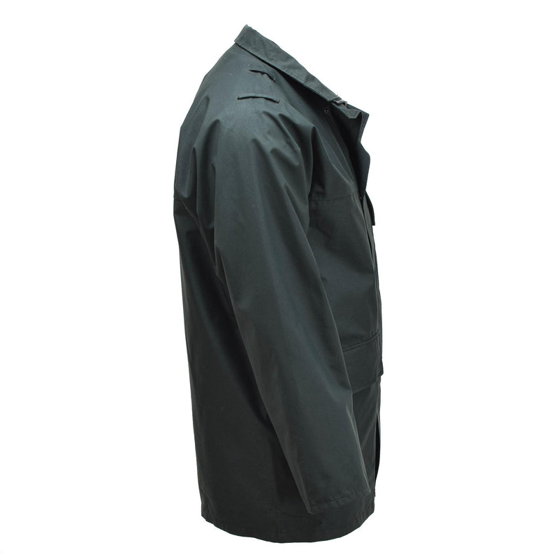 Veste de pluie originale des troupes de la police britannique Goretex Parka manteau imperméable vert