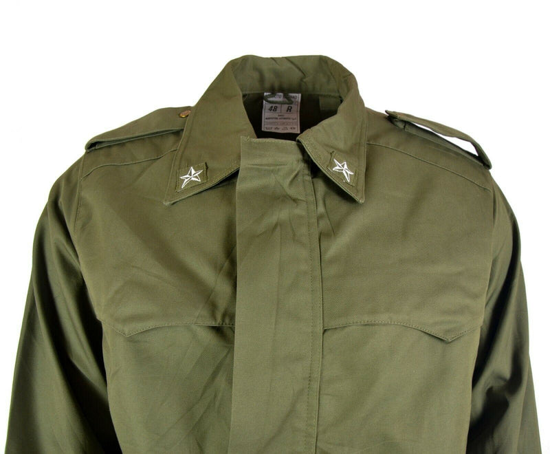 Origineel Italiaans leger Olive Green Parka Militaire jas BDU Surplus Issue Coat