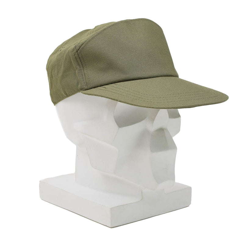 Originele Italiaanse militaire piloot Cap Classic Design Tactical Use Duurzame olijf