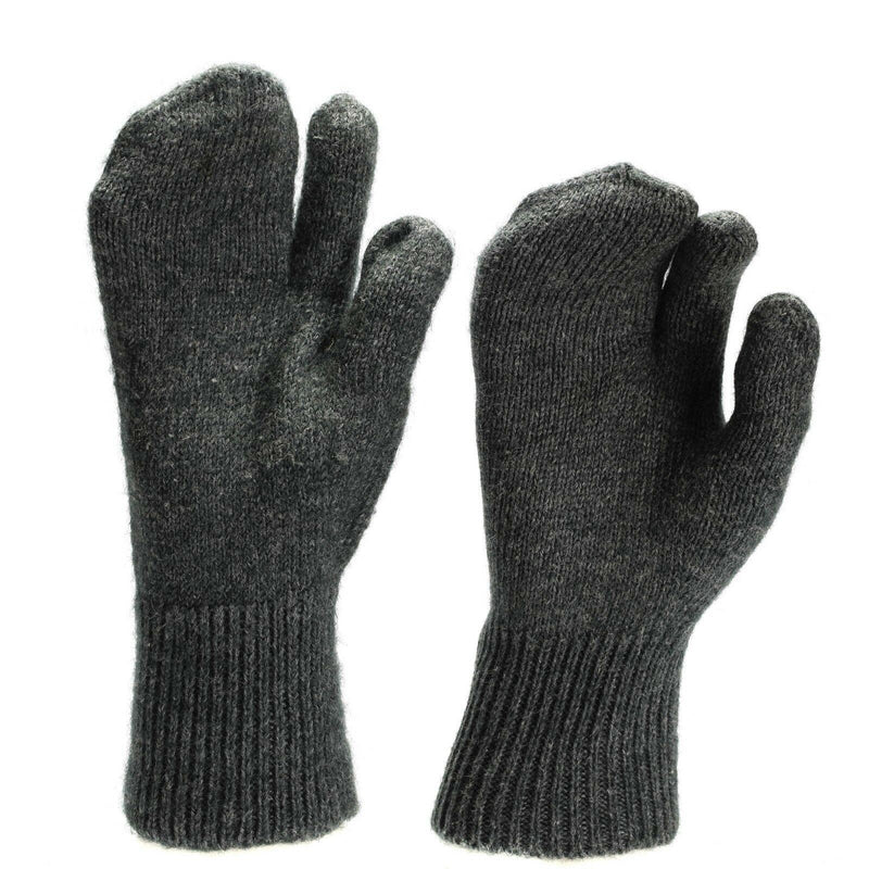 Echte Zwitserse leger Militaire handschoenen Liners Wool Warmers Trigger Mittss Militair