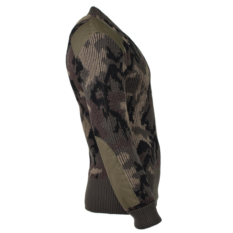 Originele Chileense leger trui trui camouflage camouflage bodywarmer gebreide jumper nieuw