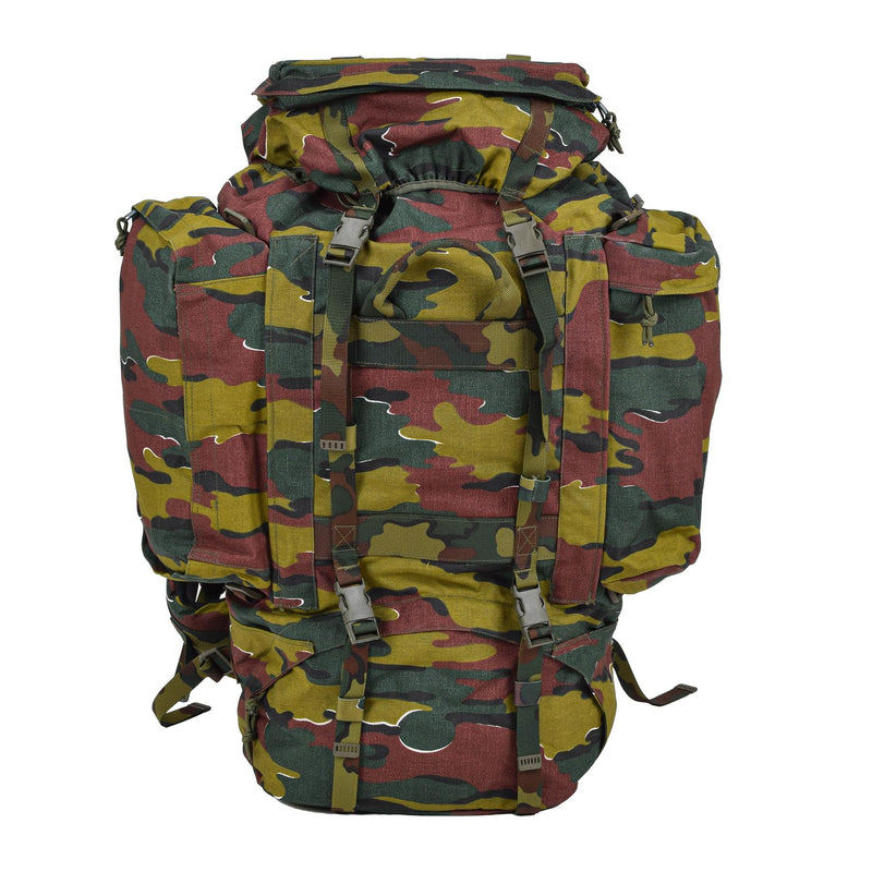 Originele Belgische militaire 120L tactische rugzakp jigsaw camo waterdichte tas nieuw