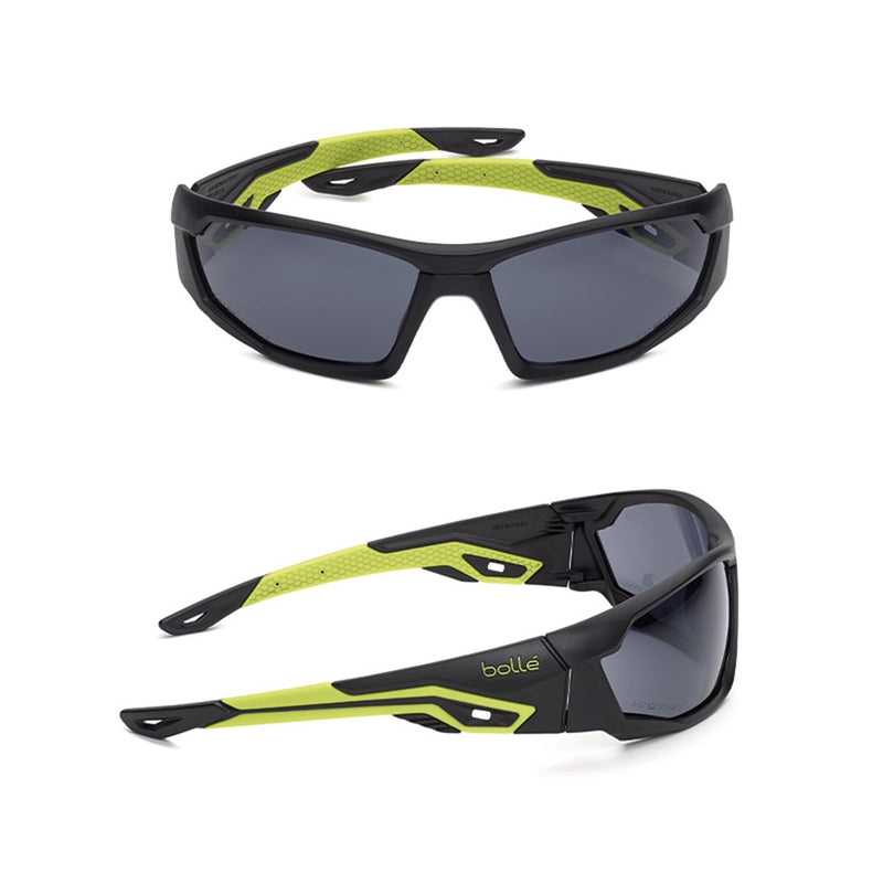 Lunettes tactiques Bolle MERCURO Monture verte noire Verres polarisés Protection UV