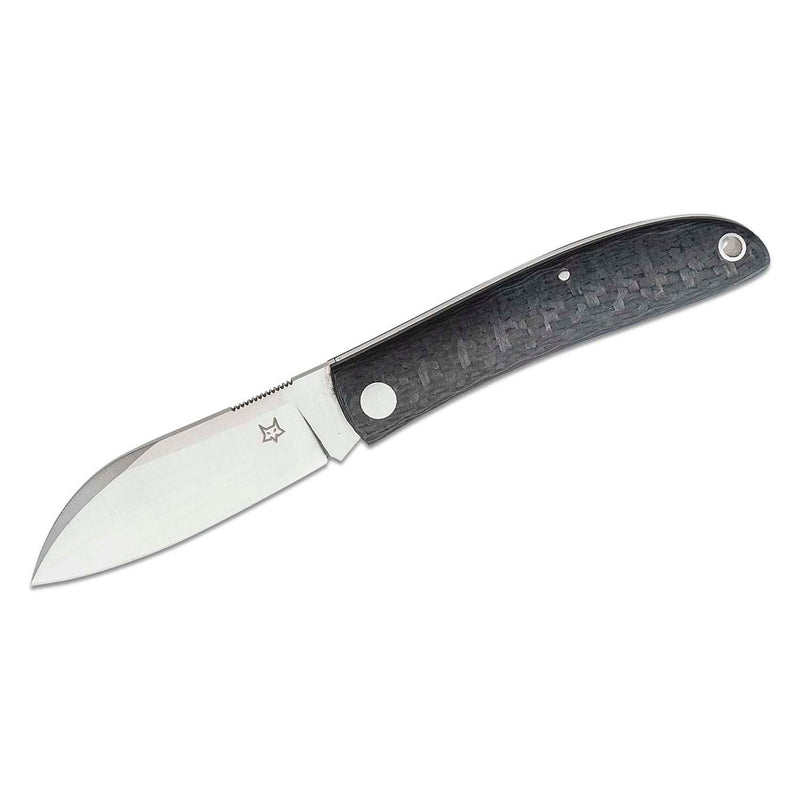 Couteau de poche pliant Fox Knives LIVRI forme pied de mouton 61 HRC M390 acier carbone