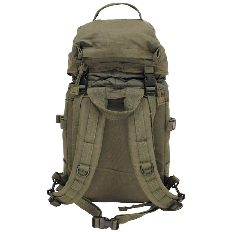 Originele Oostenrijk militaire tactische rugzak afneembare bovenklep 25l od green