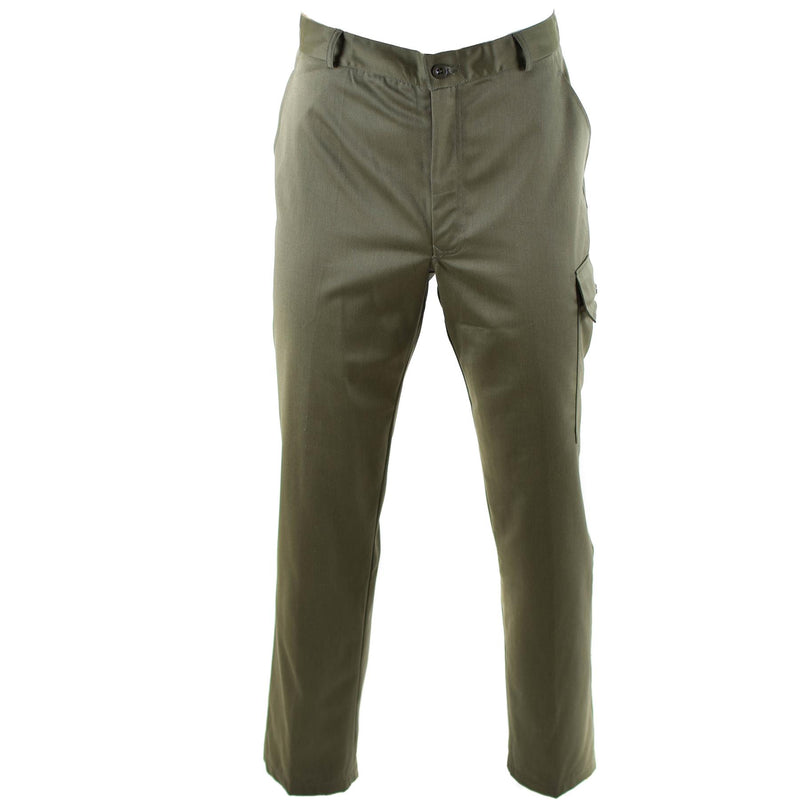 Echte Belgische Leger Service broek O.D Olive Military Lined Pants nieuw