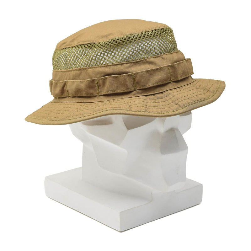 Chapeau de brousse tactique militaire MFH Mesh été champ molle-loops camouflage