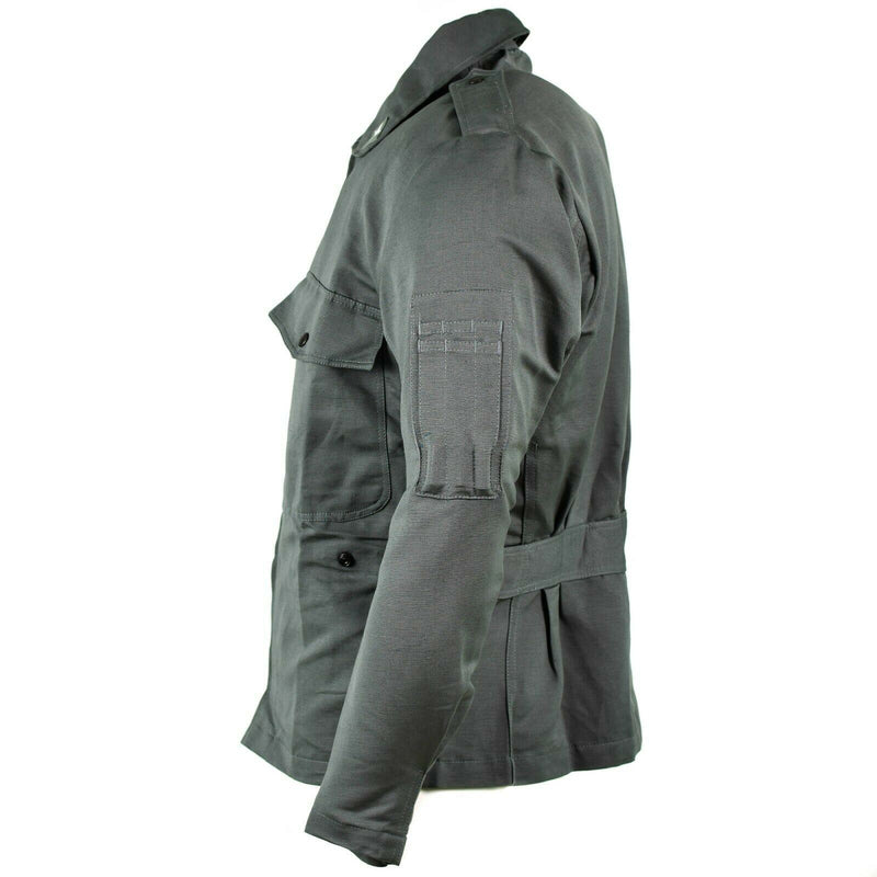 Veste grise originale de l'armée italienne, chemise de surplus militaire BDU de l'armée de l'air, NEUF