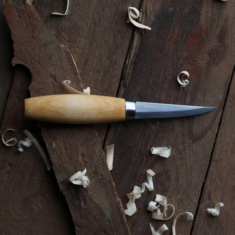 MORAKNIV Woodcarving 106 Houtwerkgereedschap Koolstofstalen ambachtslieden snijmes