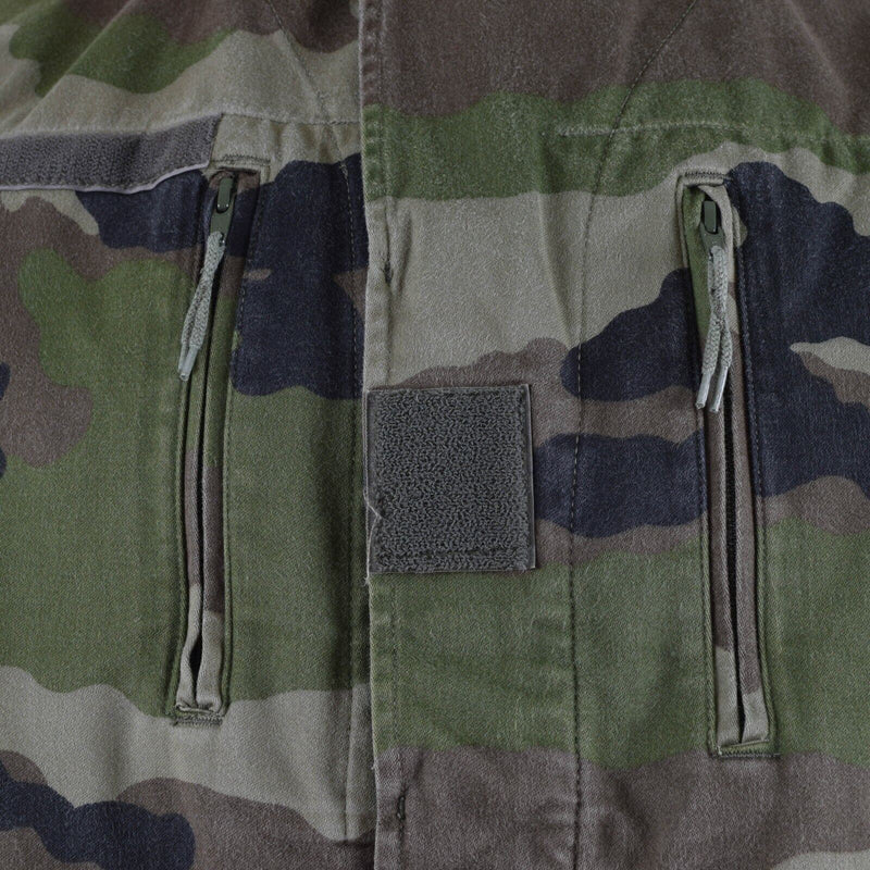 Echt Frans leger F2 Combat Jacket vermoeidheid CE Camo Militair probleemoverschot