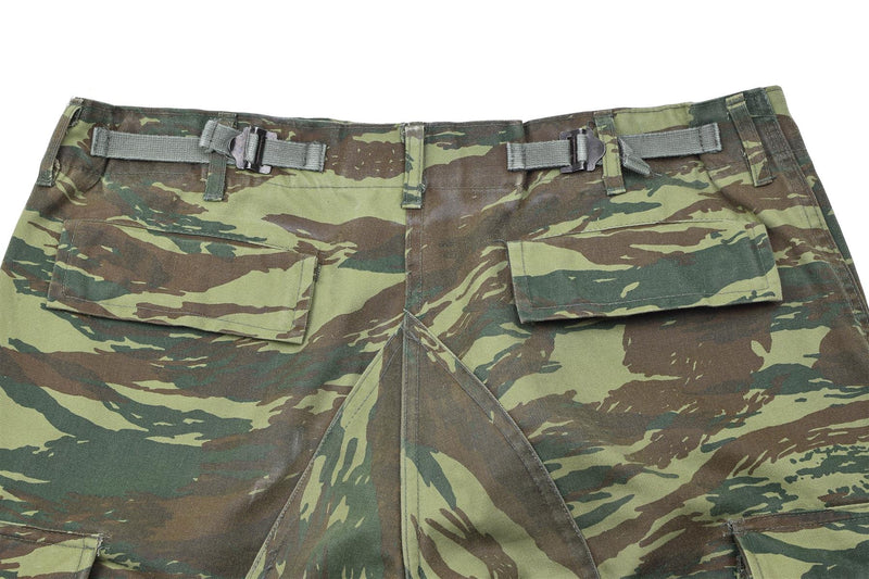 Originele Griekse leger BDU -broek Lizard Camouflage Griekenland Militaire surplus broek