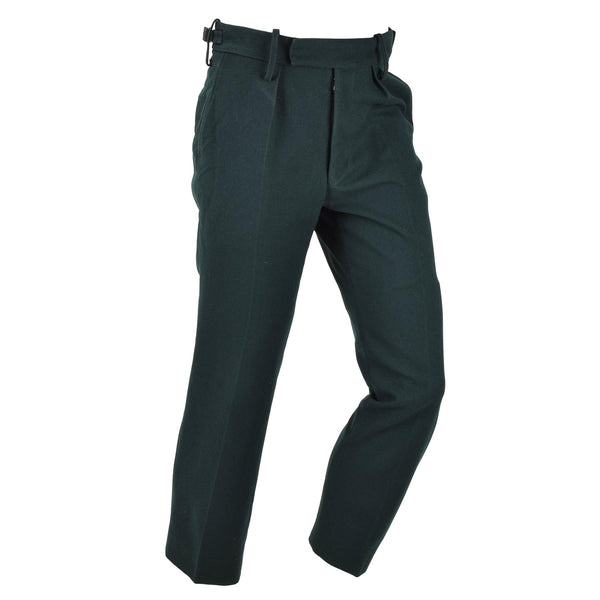 Pantalon de costume en laine verte des Rangers royaux militaires irlandais d'origine