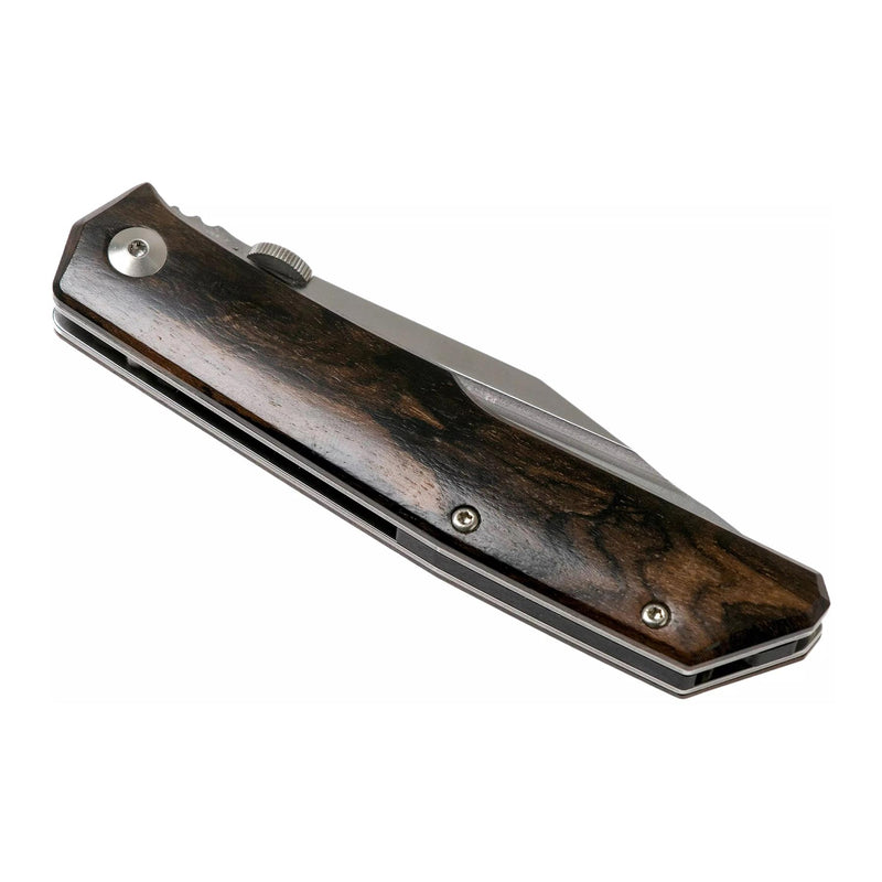 Couteau de poche pour homme Fox Knives Terzuola Design manche en ziricote satiné