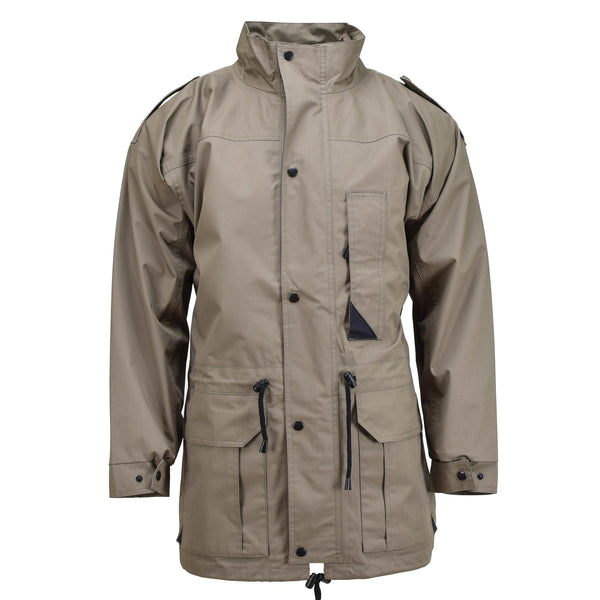 Echte Nederlandse leger Parka met voering OD Green Coat Men Officier Jacket Khaki Nieuw