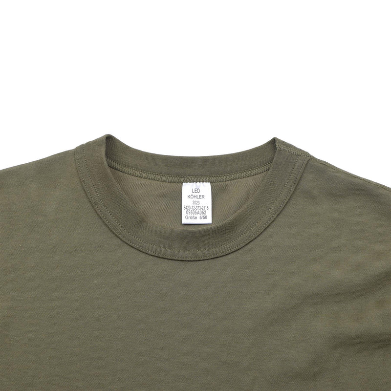 Leo Kohler Tactical Military T-shirts BW Korte mouw Underhirt Tropical Olive