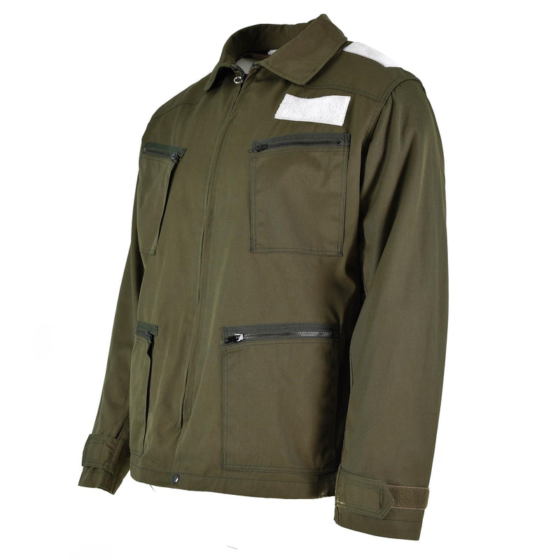 Veste de l'armée italienne pour troupes de campagne, doublure parka OD coupe-vent BDU