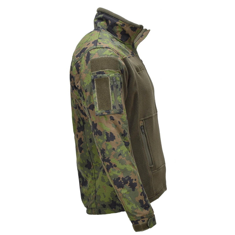 Veste tactique MFH Zips YKK Ripstop Vents Manches réglables M05 Camouflage finlandais