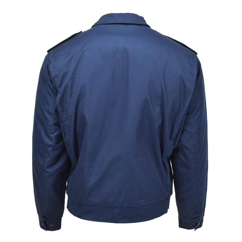 Veste militaire néerlandaise originale doublure matelassée amovible bleu surplus des Pays-Bas