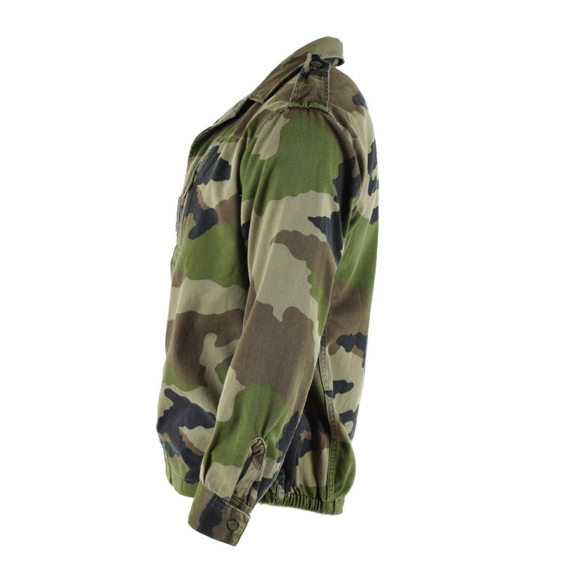 Echt Frans leger F2 Combat Jacket vermoeidheid CE Camo Militair probleemoverschot