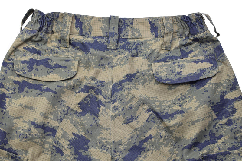 Originele Turkse leger blauwe digitale camo tactische broek ripstop gevechts broek