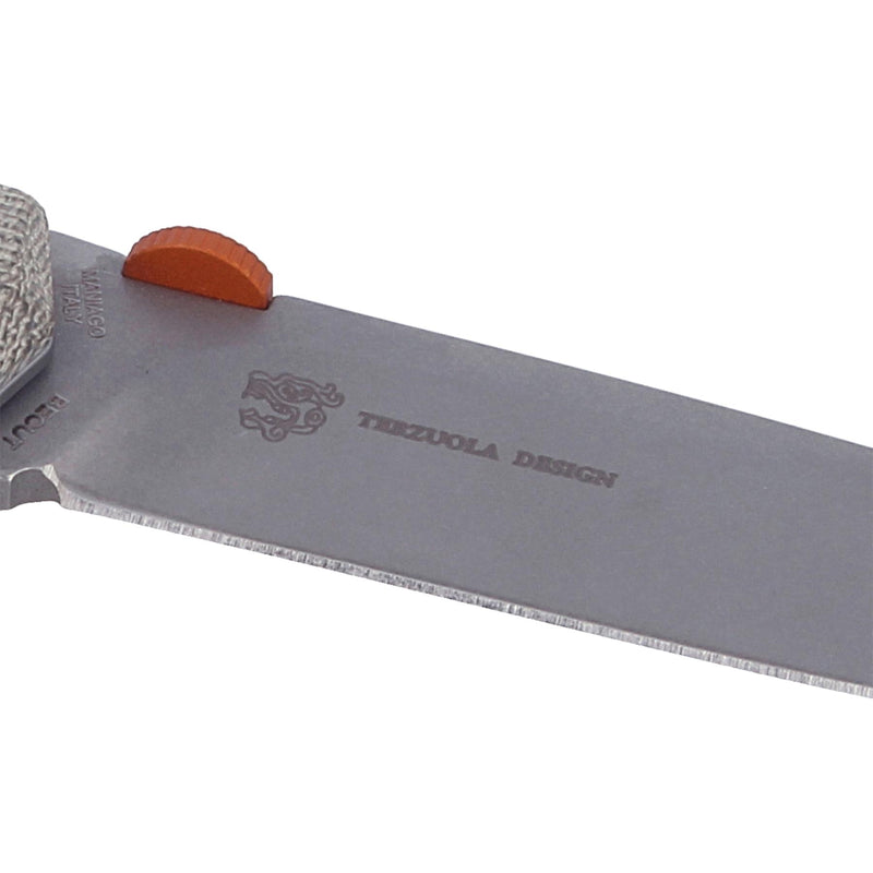 Couteau pliant Fox Knives LE SICILIEN 59HRC BECUT manche en micarta en acier inoxydable