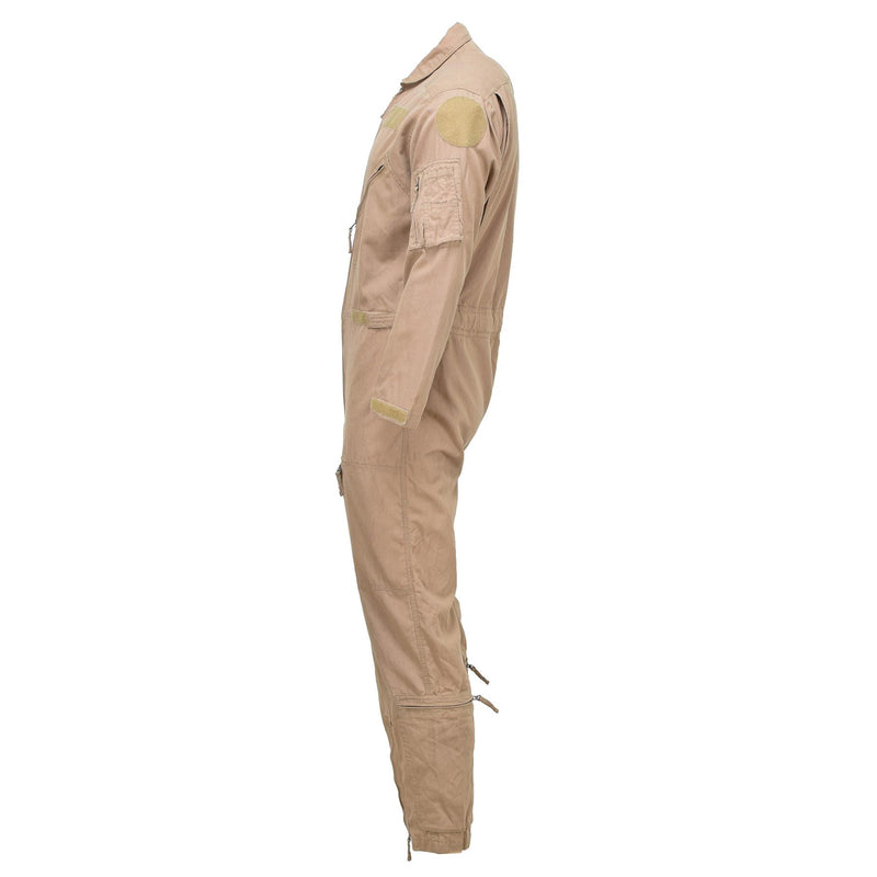 Originele Nederlandse leger Coverall Air Force Flyer Flight Suit jumpsuit Aramid Khaki