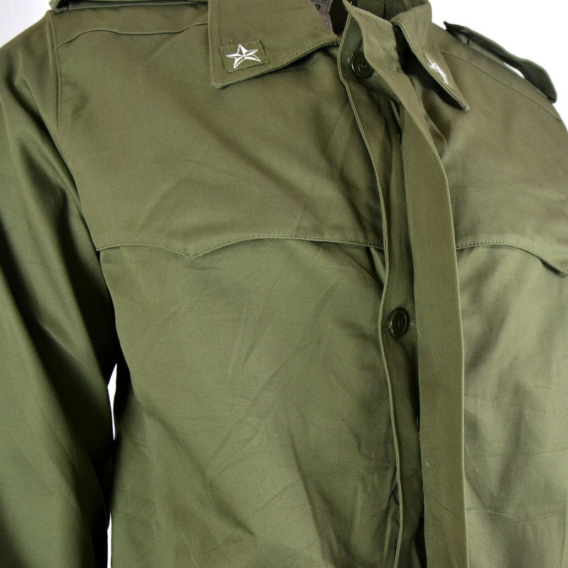 Origineel Italiaans leger Olive Green Parka Militaire jas BDU Surplus Issue Coat