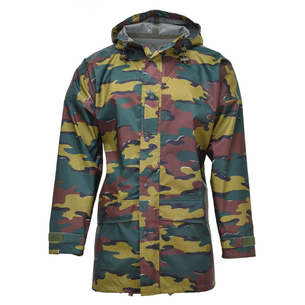 Echte Belgische leger waterdichte goretex seyntex jas jigsaw hooded parka nieuw