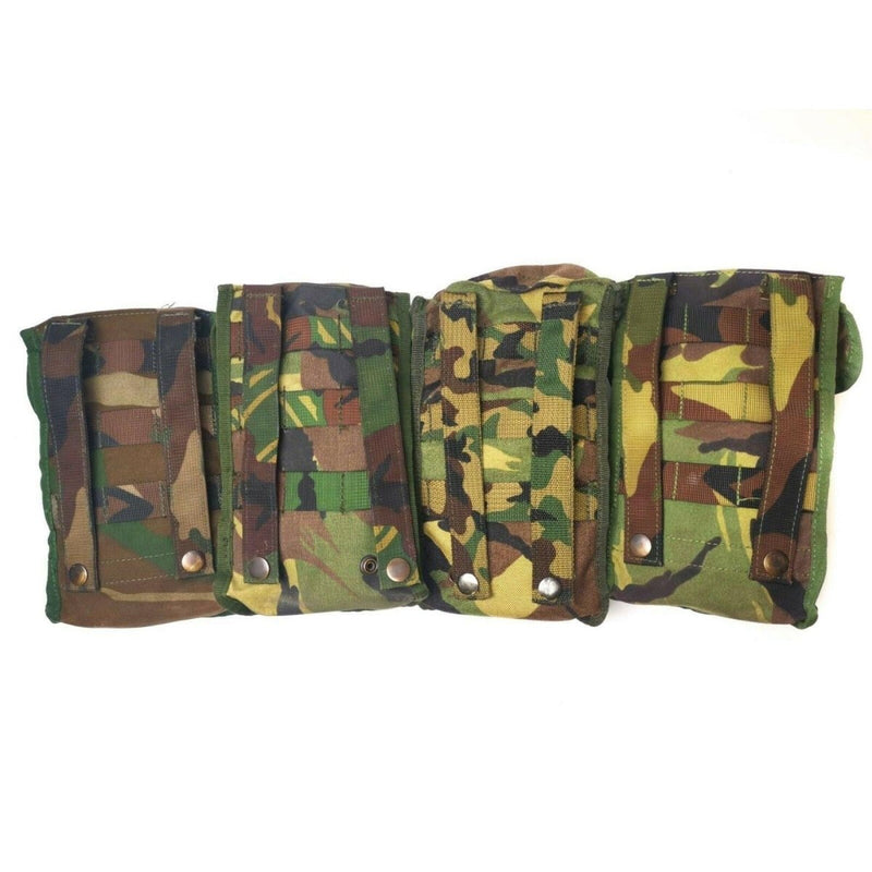 Echte Nederlandse leger kantine met zak & roestvrijstalen beker dpm camouflage molle