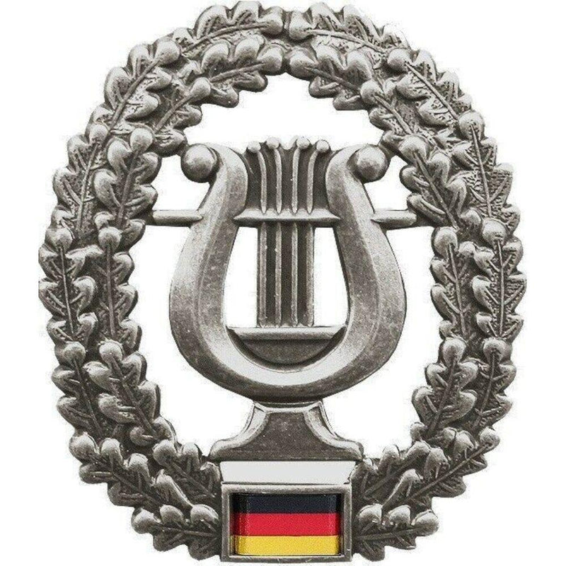 Véritable insigne de béret de l'armée allemande Cocarde Service de musique militaire