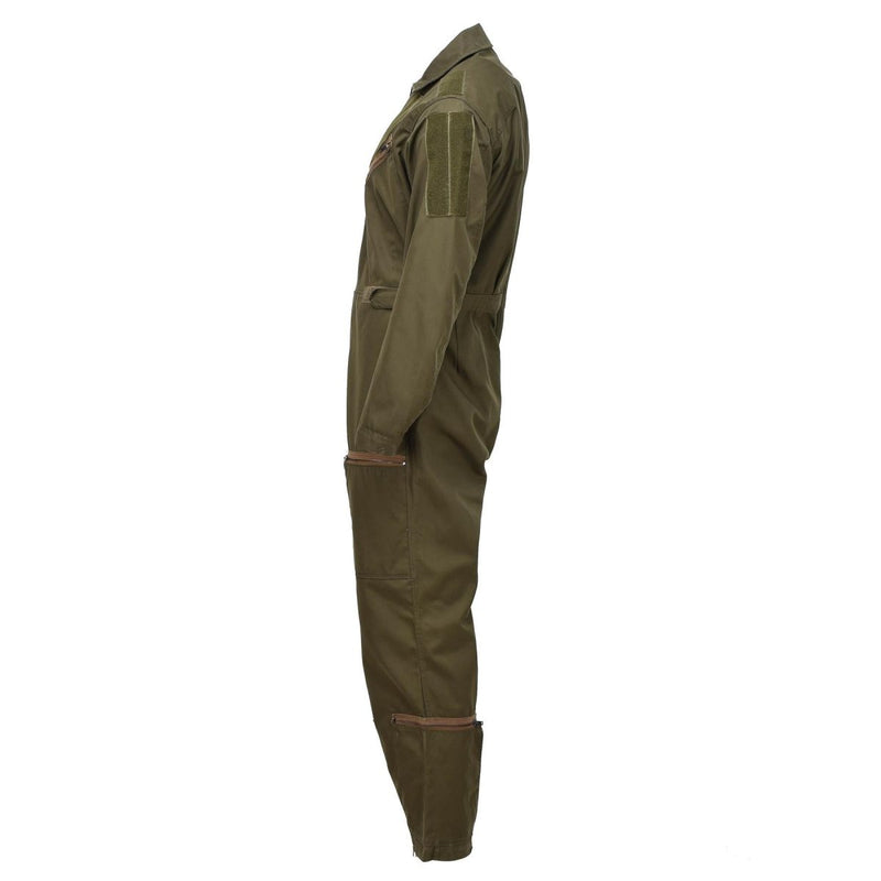 Echte Italiaanse Aircrew Flight Coverall Militair pak monteur Olive Jumpsuit