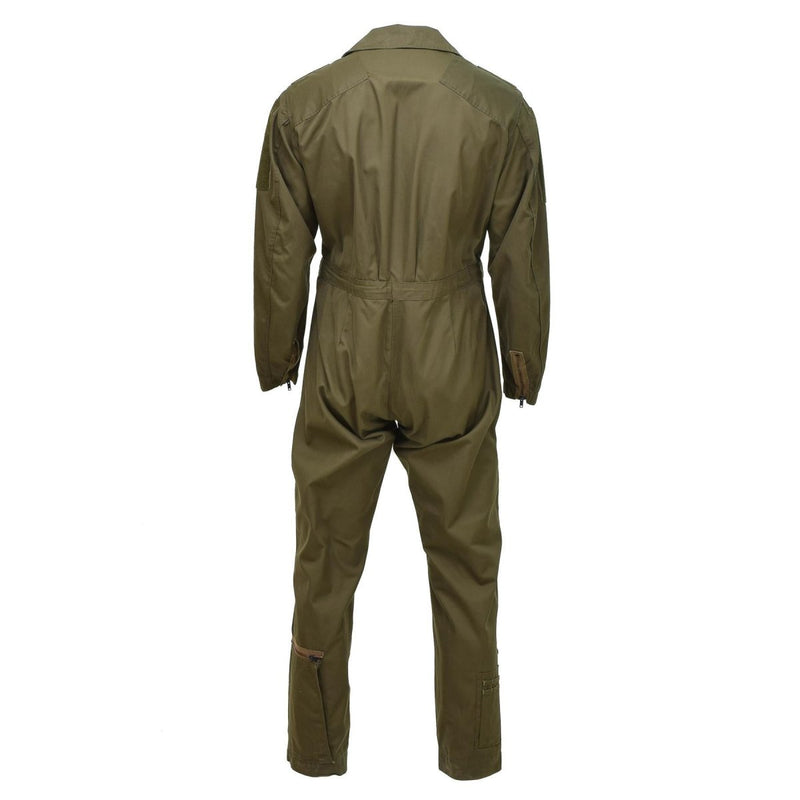 Echte Italiaanse Aircrew Flight Coverall Militair pak monteur Olive Jumpsuit