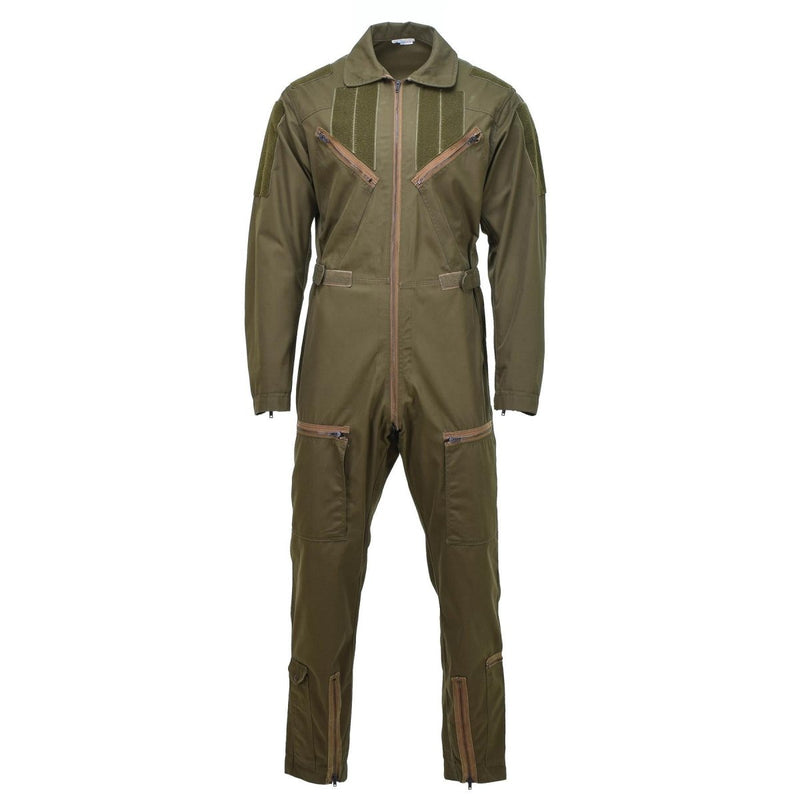 Echte Italiaanse Aircrew Flight Coverall Militair pak monteur Olive Jumpsuit