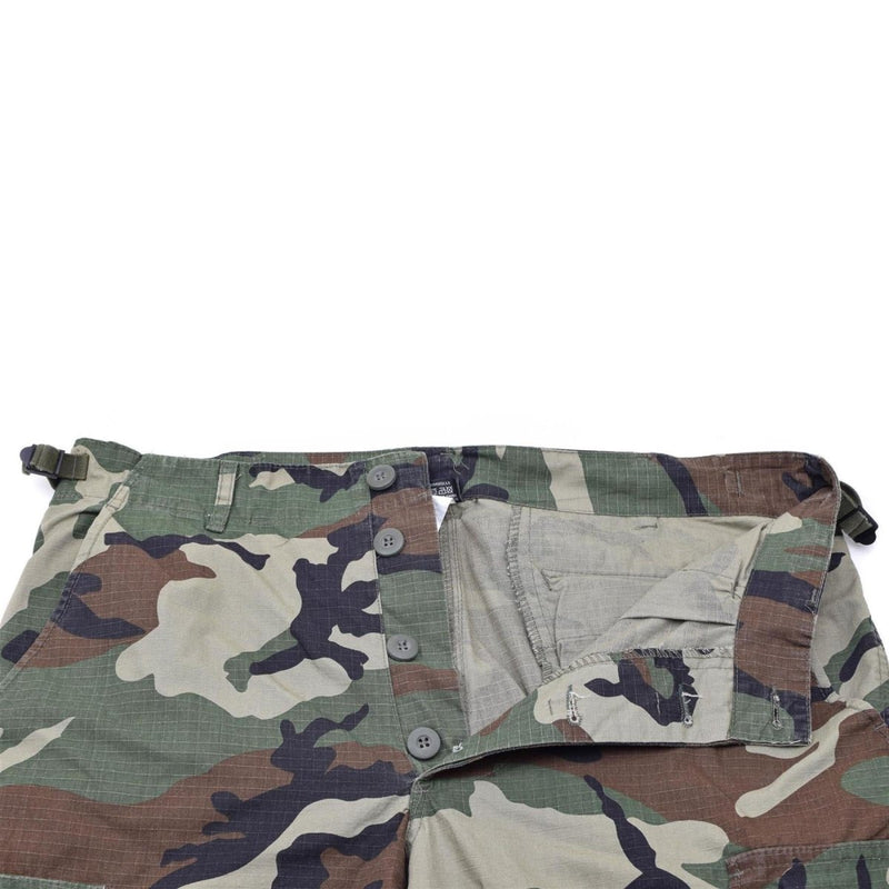 Short ripstop léger prélavé de style armée américaine de marque Mil-Tec