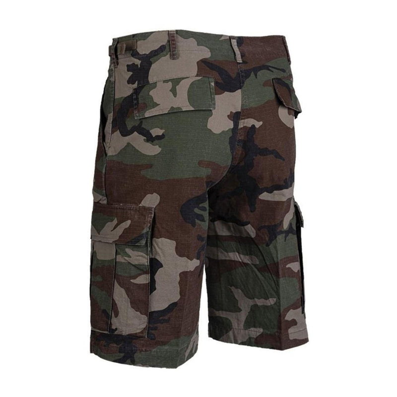 Short ripstop léger prélavé de style armée américaine de marque Mil-Tec