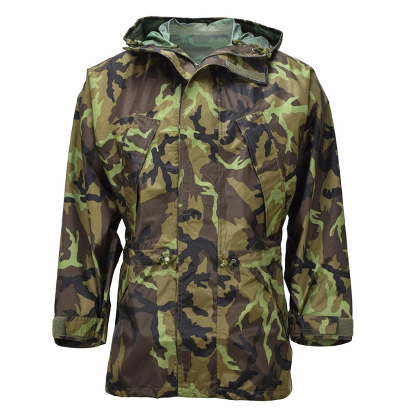 Veste tactique imperméable d'origine tchèque militaire M95 légère Vzor 95 Camo