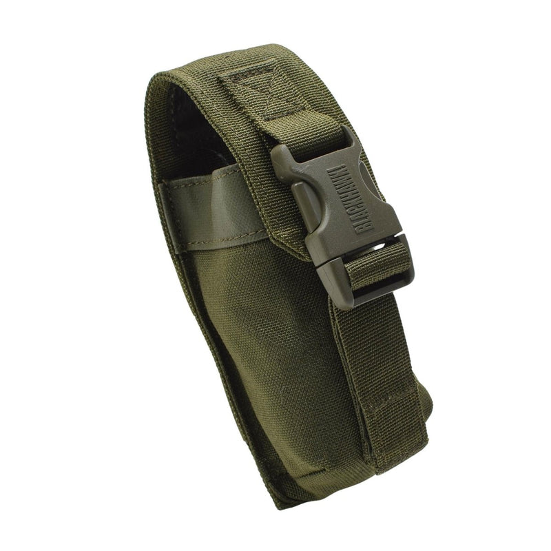 Pochette de lampe de poche militaire britannique originale support MOLLE armée tactique Olive