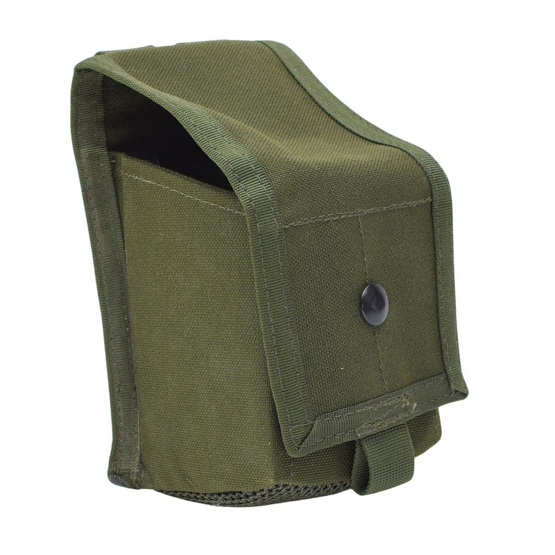 Pochette de chargeur double militaire britannique originale G36 olive M16 mag bag nylon