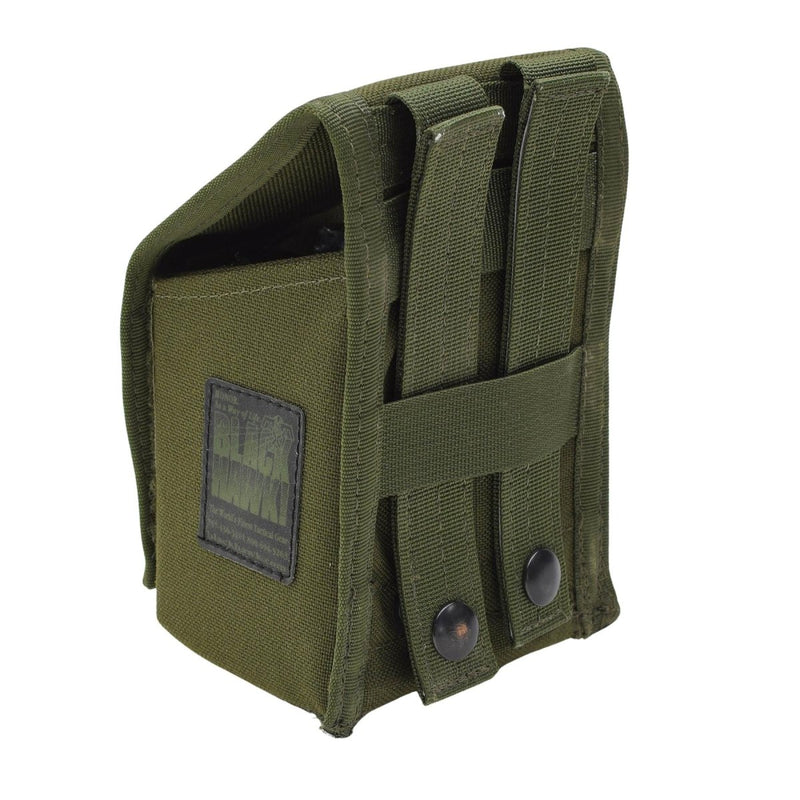 Pochette de chargeur double militaire britannique originale G36 olive M16 mag bag nylon