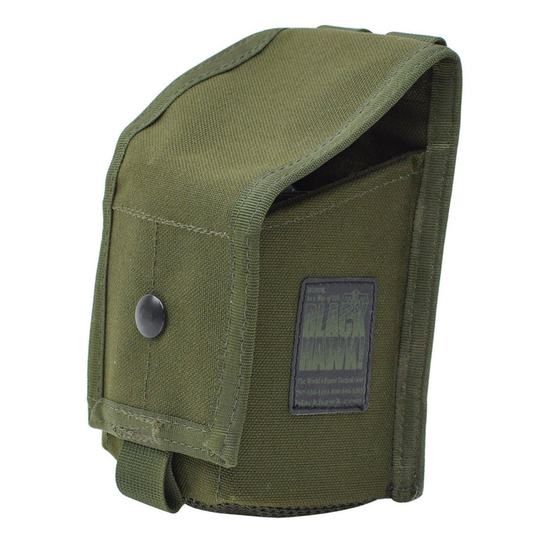 Pochette de chargeur double militaire britannique originale G36 olive M16 mag bag nylon