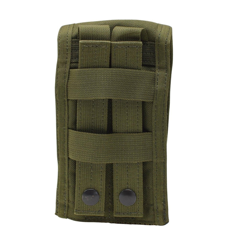 Pochette de chargeur double militaire britannique originale G36 olive M16 mag bag nylon